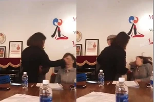 Công an hòa giải vụ phụ huynh tát hiệu trưởng ở Đà Nẵng