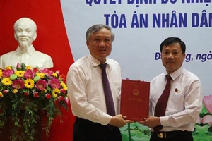  TAND Cấp cao tại Đà Nẵng có phó chánh án mới