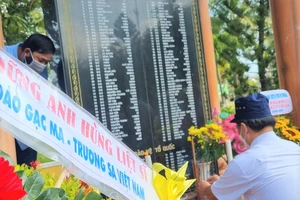 34 năm Gạc Ma: '... Vững bền mãi mãi, Việt Nam'