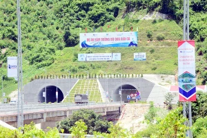 Rủ nhau trộm gạch của dự án hầm đường bộ Đèo Cả