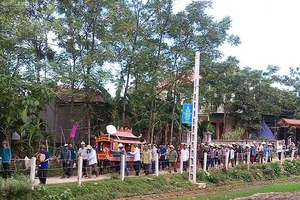 Ông lao ra sông Lam nhưng không kịp cứu hai cháu