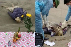 Thi thể một phụ nữ khoảng 30 tuổi trên bờ biển