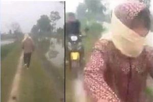 Công an truy tìm người tung clip bắt giữ một phụ nữ