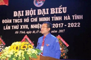 Ông Nguyễn Thế Hoàn tái đắc cử bí thư Tỉnh đoàn Hà Tĩnh