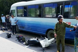 Tử vong khi chạy xe máy từ miền Nam về Nghệ An ăn Tết 