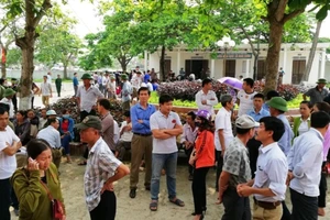 Huy động cảnh sát bảo vệ đấu giá đất, đề phòng truy sát