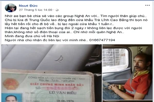 Người đàn ông bị lừa sang Trung Quốc rồi bị lấy hết tiền?