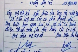 Làm rõ vụ cán bộ xã nợ tiền ăn uống tiếp khách gần trăm triệu 