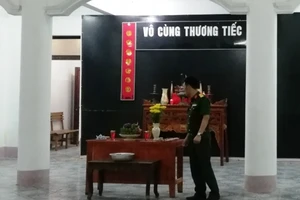 Lễ Truy điệu hai phi công tại Nhà Tang lễ BV Quân y 4