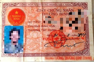 Hơn 550 người bị “cắt” chế độ thương binh vì khai man