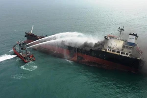 Thông tin mới vụ cháy tàu Việt Nam trên biển Hồng Kông