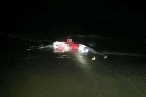 Thi thể 2 phụ nữ cột vào nhau dạt vào bờ có sim Trung Quốc