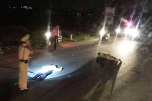 Thanh niên vi phạm lao xe vào Trung tá CSGT