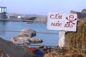 Nghệ An: Cho hoàn thổ mỏ kiểu cắm biển đầu lâu