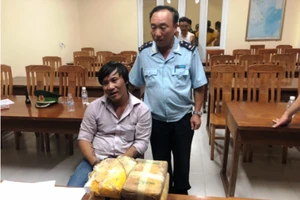 Phát hiện cặp lục bình gỗ từ Lào chứa... 40.000 viên ma túy