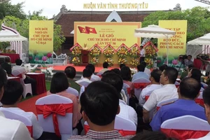 Trang trọng lễ tưởng niệm 50 năm ngày mất Chủ tịch Hồ Chí Minh