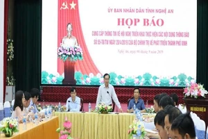 Chủ tịch tỉnh Nghệ An sẽ tiếp tục họp về việc thiếu nước sạch