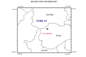 Động đất ở Nghệ An 