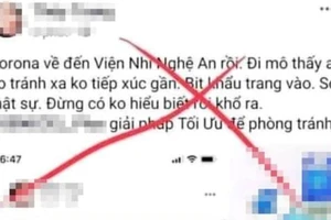 Tung tin sai về dịch COVID-19 để bán thực phẩm chức năng