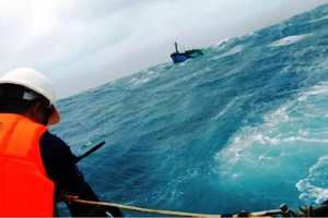 Ngư dân Thanh Hóa vớt được 1 thi thể ngư dân Nghệ An