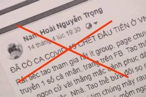 Bị khởi tố vì đăng tin không đúng sự thật về COVID-19 