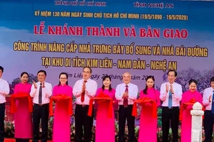 TP.HCM và Nghệ An khánh thành 2 công trình ở quê hương Bác 