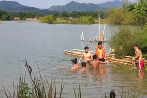 Tìm được thi thể người chết bất thường trên sông Lam