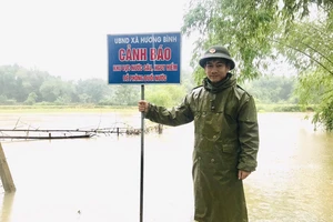 Hà Tĩnh mưa lớn, nhiều nhà bị ngập, lên phương án sơ tán dân