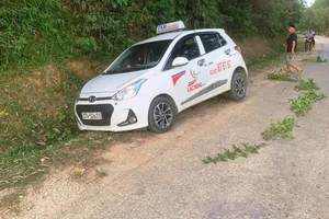 Công an truy tìm nghi phạm sát hại tài xế taxi trên quốc lộ 7B