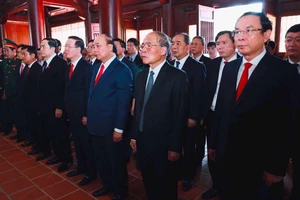 Chủ tịch nước dự Lễ kỷ niệm 120 năm ngày sinh cố Tổng Bí thư Lê Hồng Phong 