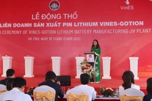 VinES và Gotion khởi công Nhà máy sản xuất Pin Lithium 6.330 tỉ đồng