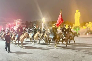 Đoàn cảnh sát cơ động kỵ binh sẽ biểu diễn tại Nghệ An 