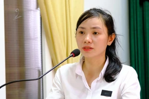 Vợ liệt sĩ Trần Trung Hiếu được tuyển dụng vào công an nhân dân