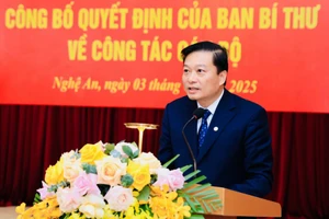 Ban Bí thư chuẩn y Phó Chủ tịch Thường trực giữ chức Phó Bí thư Tỉnh ủy Nghệ An