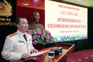 Công an Hà Nội bổ nhiệm 13 Phó Thủ trưởng Cơ quan CSĐT 