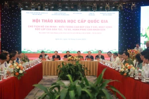 Phát huy di sản, ý chí khát vọng Hồ Chí Minh, đất nước vững bước vào kỷ nguyên mới