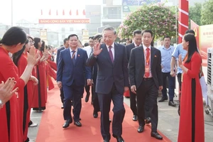 Tổng Bí thư Tô Lâm dự Đại hội Đảng bộ xã Nghĩa Trụ 