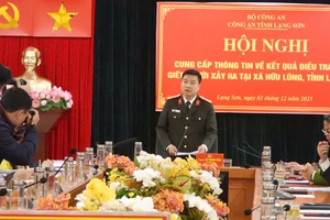 Giám đốc Công an tỉnh Lạng Sơn nói về bị can Đoàn Văn Sáng phạm tội giết người 