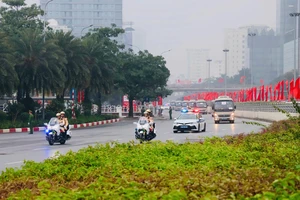 Những hình ảnh đẹp Công an Hà Nội bảo vệ tuyệt đối an toàn Đại hội Đảng 