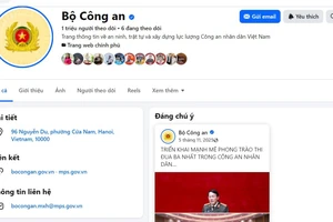 Fanpage Bộ Công an đạt mốc 1 triệu người theo dõi 