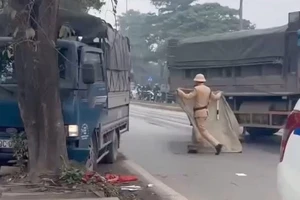 Một cán bộ CSGT tỉnh Thái Nguyên tử vong khi đang làm nhiệm vụ