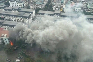 Công an Hà Nội kịp thời khống chế hai vụ cháy lớn liên tiếp
