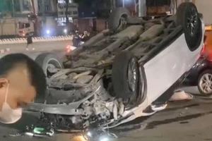 Khởi tố tài xế xe Lexus gây tai nạn liên hoàn ở Hà Nội
