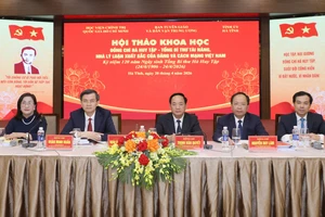 Tổng Bí thư Hà Huy Tập - nhà lãnh đạo tài năng, nhà lý luận xuất sắc của Đảng