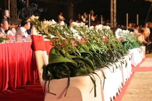 Xúc động lễ kỷ niệm 60 năm Ngày hy sinh của 33 liệt sĩ thanh niên xung phong tại hang Hỏa Tiễn