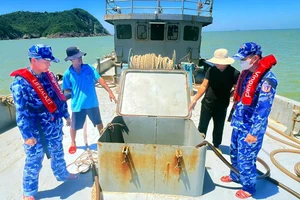 Cảnh sát biển tạm giữ tàu chở khoảng 22.000 lít dầu D.O