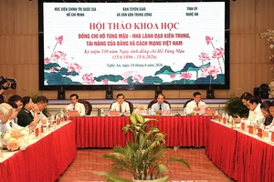 Khẳng định những cống hiến to lớn của đồng chí Hồ Tùng Mậu đối với cách mạng Việt Nam