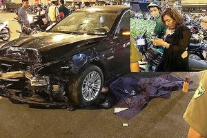 Bắt và tạm giam nữ tài xế lái BMW gây tai nạn ở Hàng Xanh