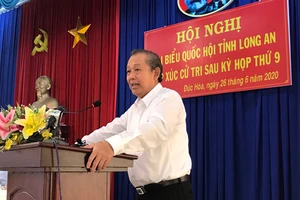 Phó Thủ tướng Trương Hòa Bình nói về vụ án Hồ Duy Hải