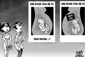 Cấm mang thai hộ vì mục đích thương mại, đẻ thuê
